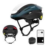 Lumos Ultra Smart Bike Helmet | Customizable Front and Back LED Lights with Turn Signals | Road Bicycle Helmets for Adults: Men, Women