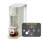 Bear 3L Hot Water Dispenser,6 Temperature Presets,2050W Fast Boil,5 water volume choices with LED Night Light and Cleaning Program，Energy-Efficient,Digital Touch screen,Cream-White