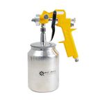 MAF PRO ASG1001 Air Spray Gun, 1000ml Capacity | 1.5mm Nozzle Stainless Steel | 3-4 Bar Pressure | Suitable for Base Coat Spray Gun for Auto Paint