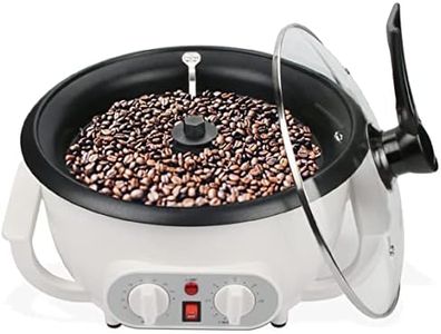 Upgrade Coffee Roaster Machine for Home Use, 110V Household Electric Coffee Bean Roaster with Timer 1200W Roasting Machine Peanut Bean Home Coffee Roaster