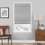 Cordless Roman Shade - 33x6 - Grey