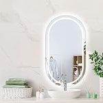 EMITTO LED Wall Mirror Oval Anti-fo