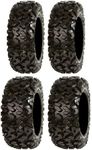 Full set of Sedona Rip Saw 25x8-12 and 25x10-12 ATV Tires (4)