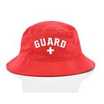 Guard Bucket Hat Red, Red, Medium