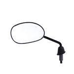 NIKAVI MR792L Side View Glass Rear View Mirror Compatible For TVS Jupiter/Wego (LEFT HAND)