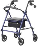 Medline Rollator Walker with Seat, 