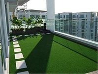 "Yazlyn Collection High Density Artificial Grass Carpet Mats For Balcony, Garden, Living Room, Bed room, Roof, Terrace, Lawnmat and Home decor(40 mm, 4X10 Feet)"