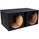 Bbox E12DSV Dual 12-Inch Shared Vent Subwoofer Enclosure