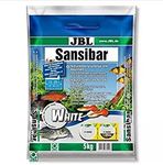 JBL Sansibar WHITE 5 kg, White, fine substrate for freshwater and saltwater aquariums
