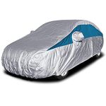 Titan Brilliant Colour Poly 210T Car Cover for Sub-Compact Sedans 414-445 cm. Waterproof, UV Protection, Scratch Resistant, Driver-Side Zippered Opening. Fits Fiesta, Rio, Aveo and More.