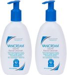 Vanicream Gentle Facial Cleanser for Sensitive Skin, 8 fl oz pack of 2