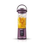 Ninja Blast Portable Blender, 530ml, Leakproof Lid & Sip Spout, Powerful Cordless Mini Blender, Rechargeable, Portable Smoothies, Protein Shakes, Blends Ice & Frozen Fruit, Purple, BC151UKPR