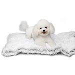 ANWA Calming Dog Blanket Large Size, Shag Vegan Fur Dog Blanket, Soft Dog Blanket Multiple Use 32'' x 25''