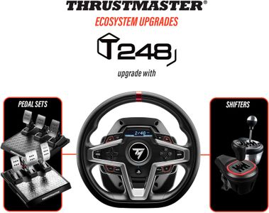 Thrustmaster T248 Racing Wheel for PS5 and PC – Force Feedback