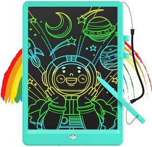 Oksoar Writing Tablet for Kids (Age 3-8) 10-Inch LCD Colorful Doodle Boards Perfect for Christmas & Birthday Gifts Learning Toys & Travel Essentials for Boys and Girls (Seaweed Green