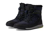 Merrell Unisex-Child Snow Crush 3.0 Waterproof Boot, Navy/Green, 2 US Big Kid