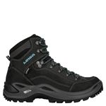 Lowa Womens Renegade GTX Mid Ws Nubuck Asphalt Turquoise Boots 4.5 UK