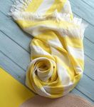 madake Bamboo Ultra Soft & Thin Turkish Towel- 160x75cm|Quick Dry, Super Absorbent, Anti Bacterial|Extra Large Bath Towel for Men and Women|Ideal for Bath,Travel,Gym,Beach,Pool & Yoga(Sunshine Yellow)