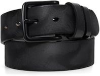 OZNDAS Men's Leather Belt Full Grain Leather Belts for Men Handmade Real Solid Top-Grain Leather Heavy-Duty Work Belt Gifts