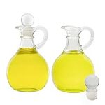 Cornucopia Glass Oil and Vinegar Cr