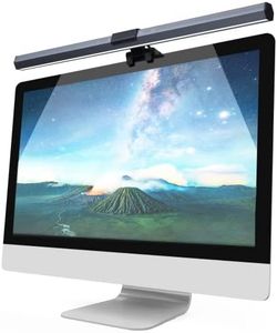 Anpro Lampada Monitor PC Computer, Luce di Lettura a LED, Luce USB, con Controllo Touch Screen, 3 tipi di Temperatura del colore della luce, Luminosità Regolabile, Protezione per gli occhi