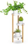 Wisuce Bamboo Plant Stands Indoor, 