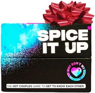 Why Don't We SPICE IT UP - 150 Novelty Cards Couples Games with 3 Levels - Mr and Mrs Game - Conversation Cards for Adult - Sets & Games - Date Night ideas for couples