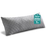 Oubonun Premium Adjustable Long Bolster Body Pillows - Firm and Fluffy Quality Plush Full for Adults, Designed to Accommodate Back, Side and Stomach Sleepers(4ft 6inch)