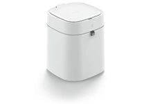 Townew T Air X Self-Sealing and Self-Changing 13.5L (3.5 Gallon) Trash Can | Automatic Open Lid and Motion Sense Activated Garbage Bin | White x1 Refill Ring Included (Up to 25 Bags)