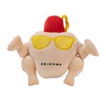 Friends the TV Show Turkey Head Plush Dog Toy | Soft Cute Squeaky Toy for All Dogs | Stuffed Animal Dog Toys with Squeaker for Added Fun from Friends Thanksgiving Episode 8 Inch