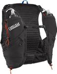 CamelBak Apex Pro Run Endrance Racing Vest with RECCO Technology - Soft Flask Hydration and Trekking Pole Quiver - 4 Sizes, X-Small - Black