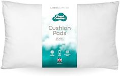 Linens Limited - Cushion Insert 30cm x 50cm, Soft and Plump, Non-Allergenic Sofa Cushion Pad, Easy to Clean, Small Cushion Inner, Perfectly Fits Covers (White)