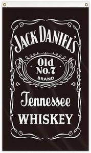 Generic Beer Flag 3x5 Ft Flag JD's Happy Hour Flag For Man Cave Pub Bar Decor Banner For Garage Man Cave Decoration (JD)