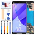 for Google Pixel 2 XL LCD Screen Replacement, OLED for Google Pixel 2XL G011C LCD Display Touch Panel Digitizer Full Glass Assembly Parts Kits with Free Repair Tools