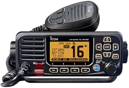 VHF, Basic, Compact, w/GPS, Black