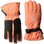 Spyder Women's Synthesis Gore-Tex Ski Glove, Coral/Silver, X-Small