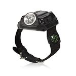 WALLFIRE Wrist LED Flashlight, Super Bright Waterproof Tactical LED Wrist Watch Lamp Torch with 4 Brightness Modes, Adjustable Wrist Strap for Night Running, Camping, Night Biking, Mountain Climbing