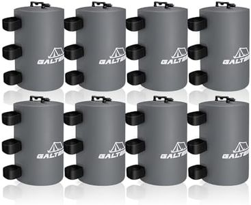 GALTEED Canopy Water Weight Bag,176 LBS Water Tent Weights Set of 8 Leg Weights for Pop Up Canopy,Canopies,Tent,Gazebo,Gray