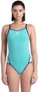 ARENA Women's Icons Solid Sports Swimsuit Super Fly Back Racing Training Competitive Swim Bathing Suit Athletic Swimwear