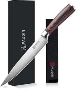 PAUDIN 8-Inch Carving Knife – Precision Stainless Steel Slicer