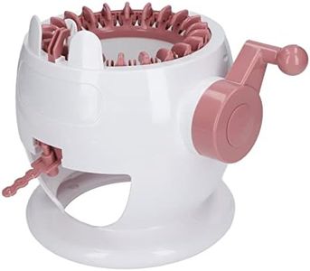 Machine à Tricoter 22 Aiguilles, Métier à Tisser Intelligent à 2 Cordes de Couleur, Kit de Métier à Tricoter Rapide pour Pulls, Chapeaux