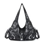 Angelkiss Hobo Purses and handbags for Women Satchel Handbag Women Purses Large Daily Shoulder Bags Size: L