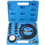 DASBET Engine Oil Pressure Gauge Kit 0-140 PSI Automotive Oil Pressure Tester Kit for Engine Diagnostic Test for Cars