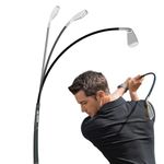 Golf Training aid - Swing Training Aid of The Year! Get Swing Shot 7iron and Add 25+ Yards Effortlessly! Super Flexible Golf Shaft Training Aid, Improved Rhythm, Flexibility, Balance, and Tempo