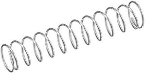 uxcell Compression Spring,304 Stainless Steel,10mm OD,0.7mm Wire Size,9mm Compressed Length,50mm Free Length,11.8N Load Capacity, Silver Tone,5pcs