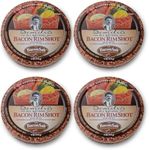 Demitri's Bacon RimShot Spiced Rim Salt - Bacon Flavored Salt Rimmer For Cocktails - Bacon Drink Garnish - Perfect for Bloody Marys, Margaritas, and More - 4oz Tin (Pack of 4)