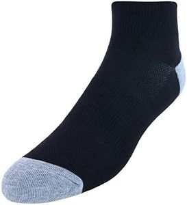 Hanes Men's X-Temp Lightweight Ankle Socks (Pack of 12 Pairs)