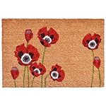 Calloway Mills Red Poppies Doormat