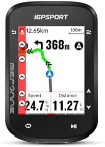iGPSPORT BSC200S GPS Bike Computer, Wireless Route Navigation 2.4'' Screen Bluetooth ANT+ Cycle Computer IPX7 Waterproof