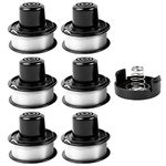 String Trimmer Line for BLACK DECKER RS-136-BKP/682378-02, Replacement 20FT/6.1M Autofeed String Spool Line Replace for GL250/ GL310/ GL360 (6)